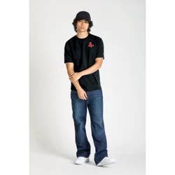 MLB Boston Red Sox Men's Champion Black Heavyweight T-Shirt - XXL