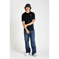 MLB Detroit Tigers Men's Champion Black Heavyweight T-Shirt - S