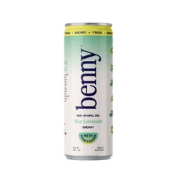 Benny Mint Lemonade Still Energy Drink - 12 fl oz Can