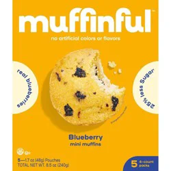 Bakeful Muffinful Blueberry Mini Muffins - 8.5oz/20ct