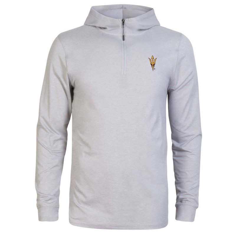 slide 1 of 3, NCAA Arizona State Sun Devils Men's 3/4 Zip Sweatshirt with Hood - XXL, 1 ct