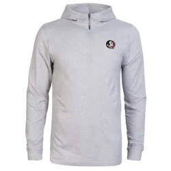 NCAA Florida State Seminoles Men's 3/4 Zip Sweatshirt with Hood - XL