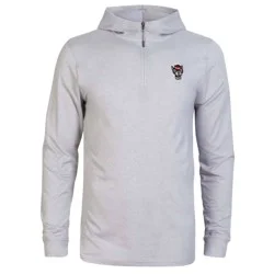 NCAA NC State Wolfpack Men's 3/4 Zip Sweatshirt with Hood - M