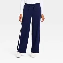 Women's Effortless Pull-On Pants - A New Day™ Navy S
