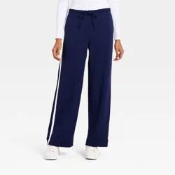 Women's Effortless Pull-On Pants - A New Day™ Navy S