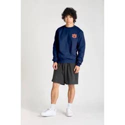 NCAA Auburn Tigers Men's Champion Crew Neck Sweatshirt - L
