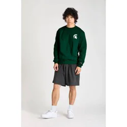 NCAA Michigan State Spartans Men's Champion Crew Neck Sweatshirt - M