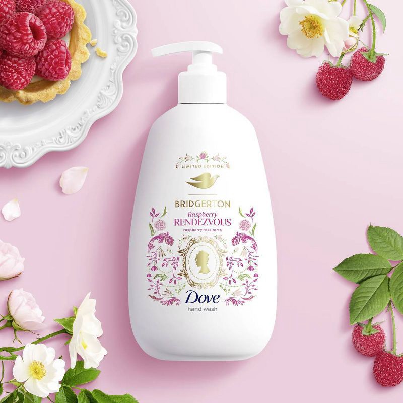 slide 3 of 8, Dove Beauty Limited Edition Bridgerton Liquid Hand Wash - Raspberry Rendezvous - Raspberry and Vanilla Scent - 12 fl oz, 12 fl oz
