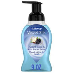 Softsoap Velvet Silk Twilight Berry & Shea Butter Foaming Hand Soap - 9 fl oz