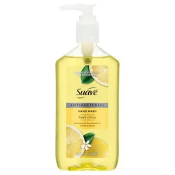 Suave Anti-Bacterial Liquid Hand Wash - Fresh Citrus - 12 fl oz