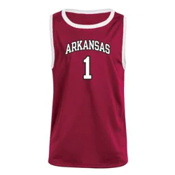 NCAA Arkansas Razorbacks Boys' Basketball Jersey - M