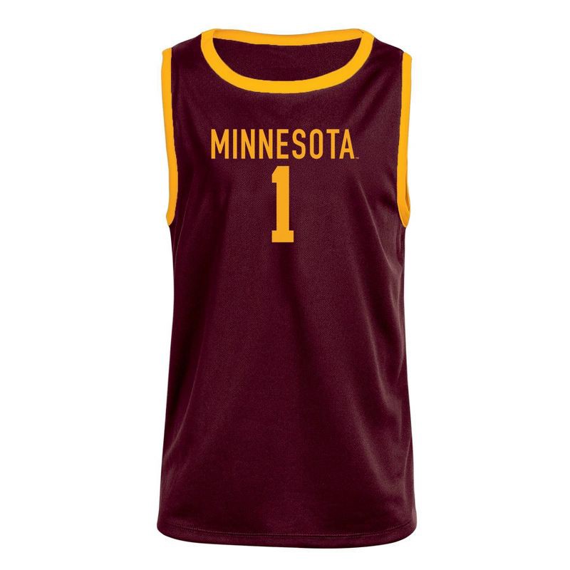 slide 1 of 3, NCAA Minnesota Golden Gophers Boys' Basketball Jersey - S, 1 ct