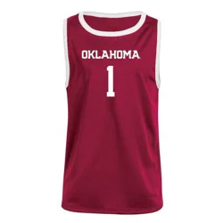 NCAA Oklahoma Sooners Boys' Basketball Jersey - S