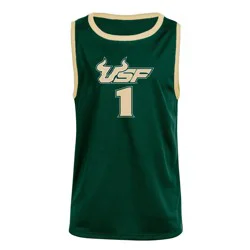 NCAA South Florida Bulls Boys' Basketball Jersey - XL