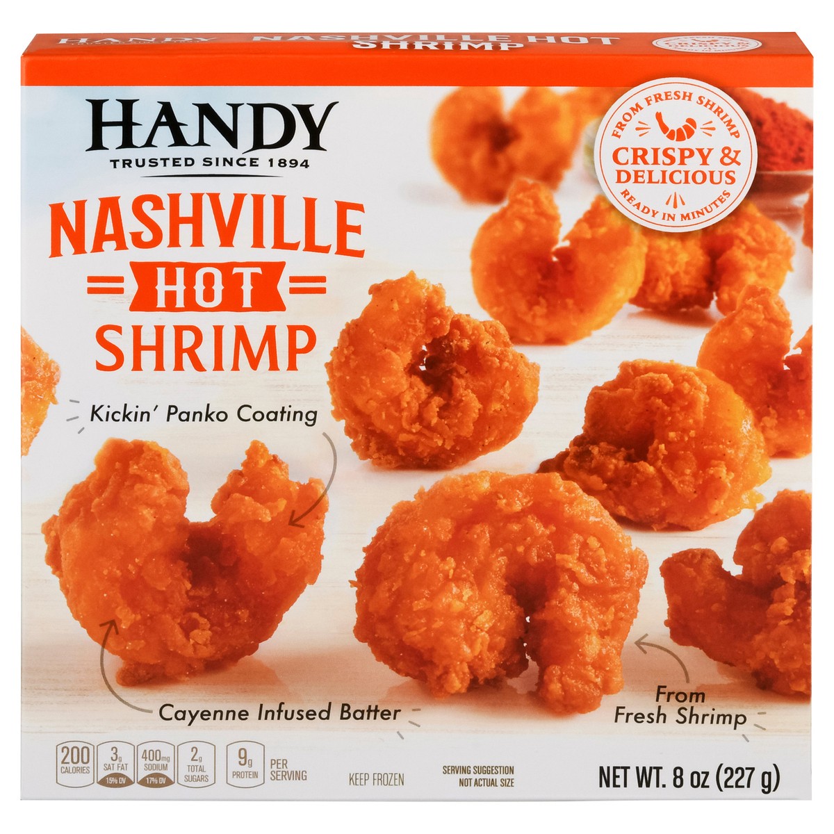 slide 4 of 14, Handy Nashville Hot Shrimp, 8 oz