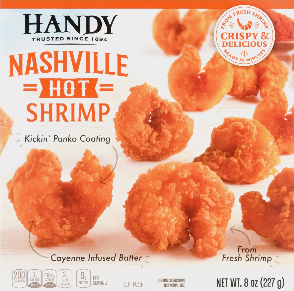 slide 7 of 14, Handy Nashville Hot Shrimp, 8 oz