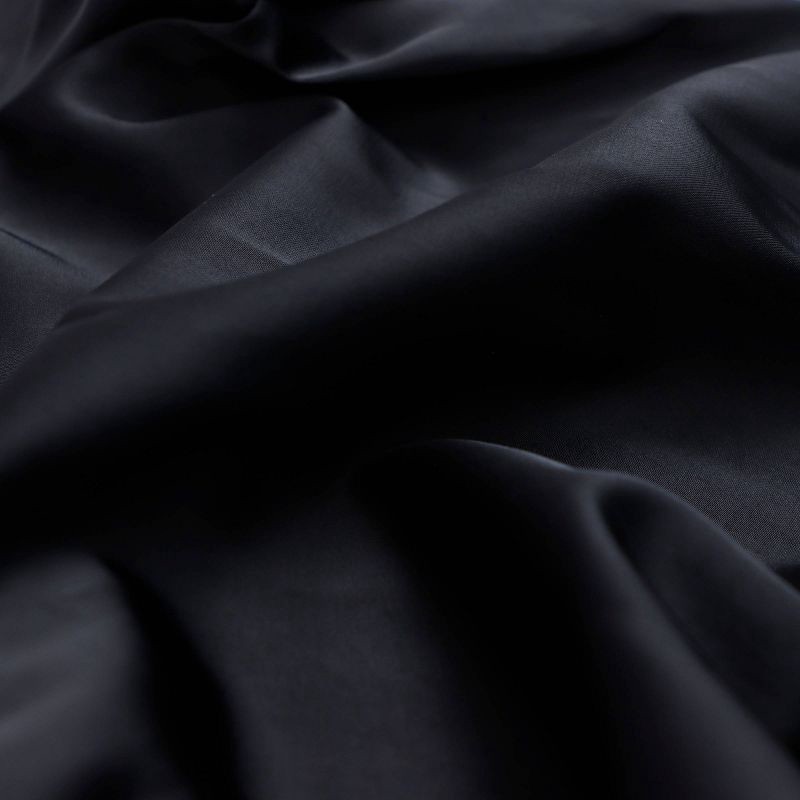 slide 6 of 11, Owillo® Girls' Satin Parachute Pants - Black M, 1 ct