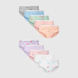 Hanes Toddler Girls' 10pk Stretch Cotton Briefs - 4T-5T