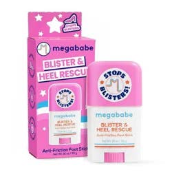 Megababe Blister & Heel Rescue Anti-Friction Foot Stick - 0.81oz