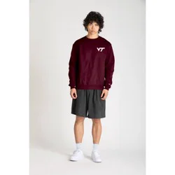 NCAA Virginia Tech Hokies Men's Champion Crew Neck Sweatshirt - M