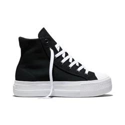 Converse Women's Platform High Top Sneakers - Black 10.5