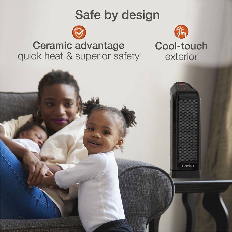 slide 9 of 12, Lasko Digital Ceramic Tower Heater with Remote Control CT16670, 1 ct