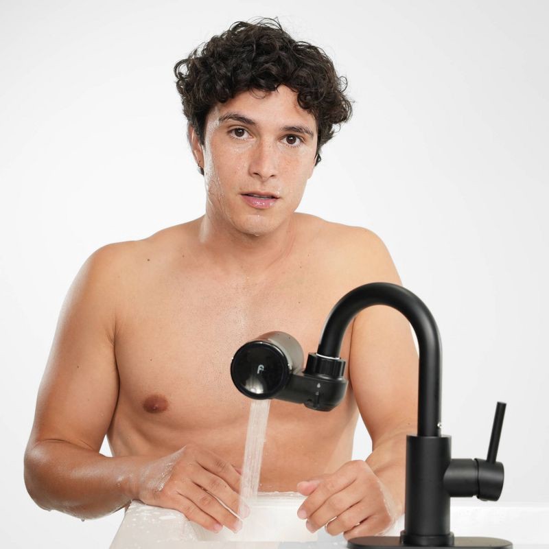 slide 2 of 5, Filterbaby Faucet Filter Essential Black, 1 ct