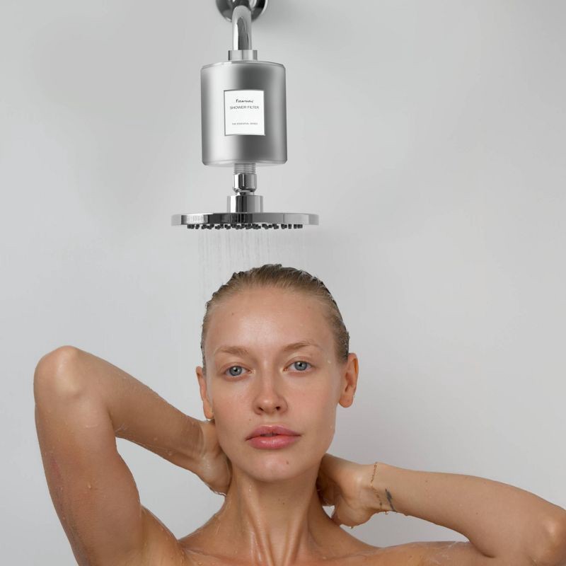 slide 3 of 5, Filterbaby Shower Filter Essential Chrome, 1 ct