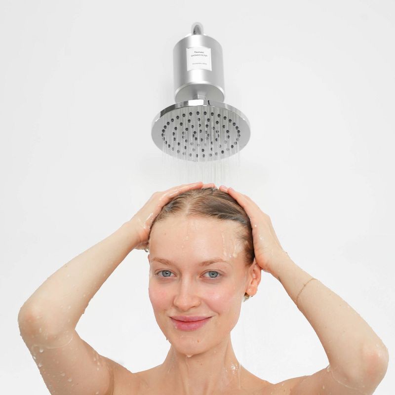 slide 2 of 5, Filterbaby Shower Filter Essential Chrome, 1 ct