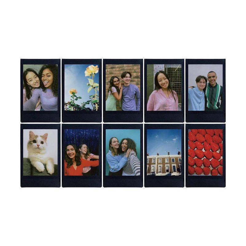 slide 3 of 3, Fujifilm instax mini Film Black Border - 10ct, 10 ct