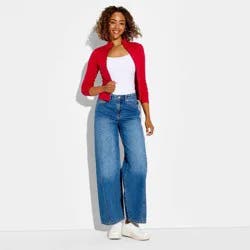 Women's ButterBliss Full Zip Jacket - Wild Fable™ Berry Red M