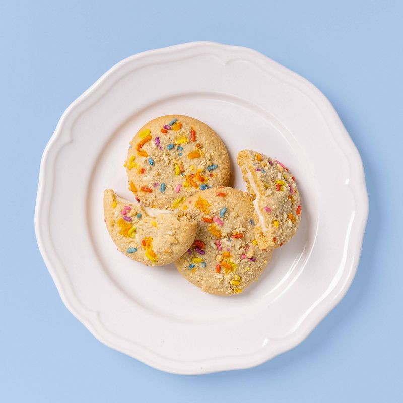 slide 4 of 4, D'Vine Cookies Stuffed Birthday Cake Bites - 8oz, 8 oz