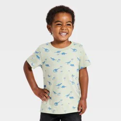 Toddler Boys' Classic Fit Graphic T-Shirt - Cat & Jack™ Light Green 2T