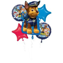 Anagram 5pc Paw Patrol Foil Balloon Bouquet
