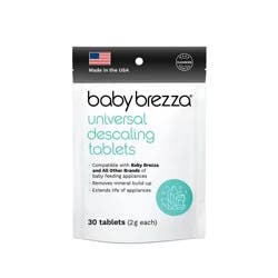 Baby Brezza Universal Descaling Tablets - 30ct: Prevents Lime Scale, Removes Residue, Citrus Scent