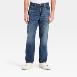 Men's Vintage Straight Fit Jeans - Goodfellow & Co™ Dark Wash 30x32