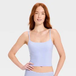 Women's Luxe Stretch Cami - Auden™ Blue M