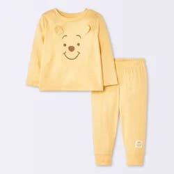 Baby 2pc Winnie the pooh Top and Pants Set - Cloud Island™ Yellow 0-3M