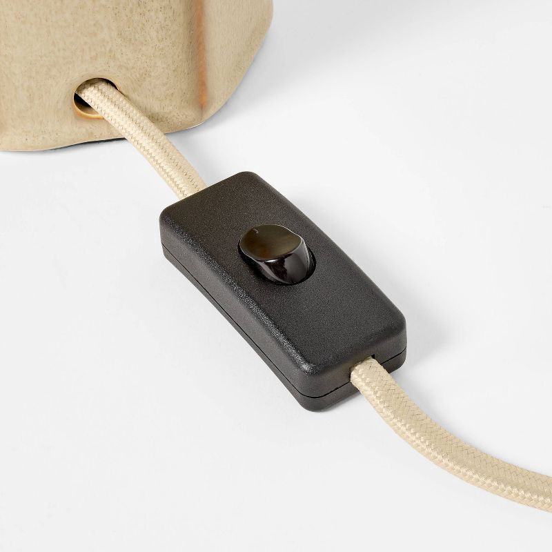 slide 5 of 5, Threshold designed w/Studio McGee Double Ceramic Table Lamp Tan - Threshold™ designed with Studio McGee, 1 ct