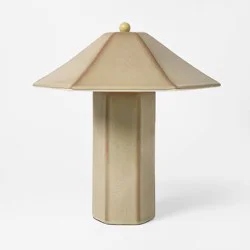 Threshold designed w/Studio McGee Double Ceramic Table Lamp Tan - Threshold™ designed with Studio McGee