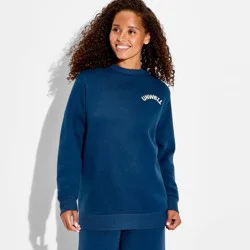 Women's Unwell Good Company Graphic Pullover Sweatshirt - Blue L