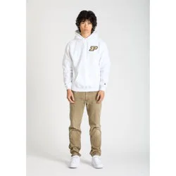 NCAA Purdue Boilermakers Men's Champion White Hooded Sweatshirt - L