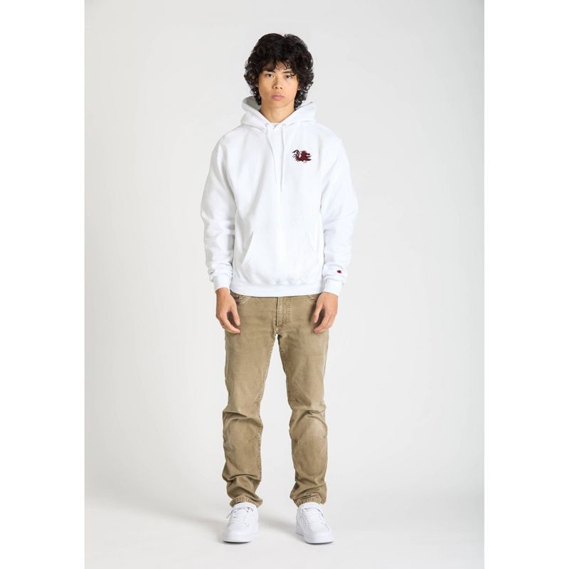 slide 1 of 8, NCAA South Carolina Gamecocks Men's Champion White Hooded Sweatshirt - L, 1 ct