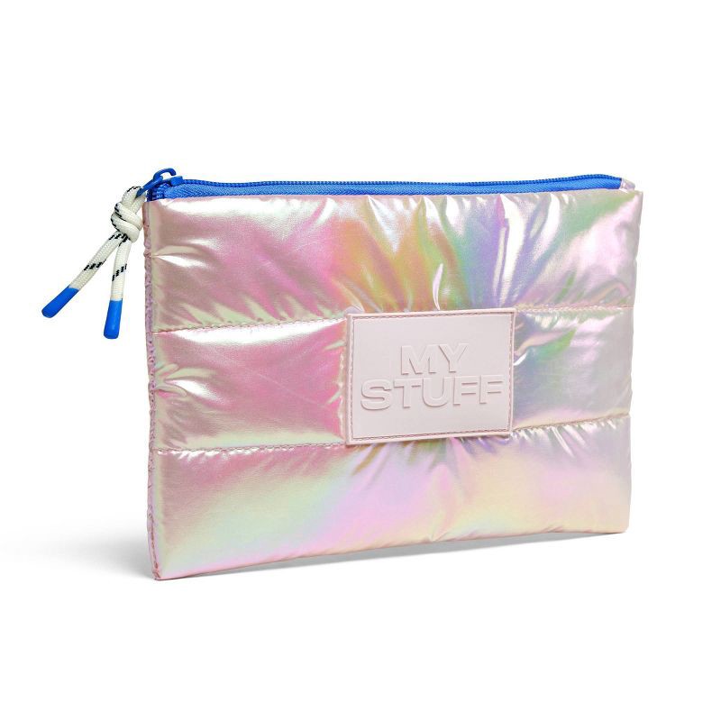 slide 2 of 2, TwelveNYC Handbag Organizer Puffy Pouch - Light Pink, 1 ct