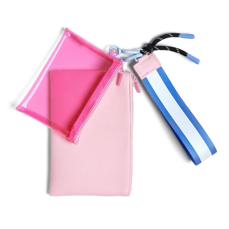 slide 2 of 2, TwelveNYC Handbag Organiser Wristlet Pouch - Pink, 1 ct