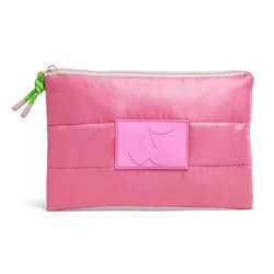 TwelveNYC Handbag Organizer Puffy Pouch - Dark Pink