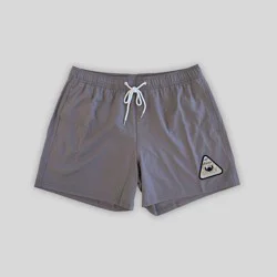 Disney Men's 5" Stitch Surf Shack Swim Trunks - Mauve S