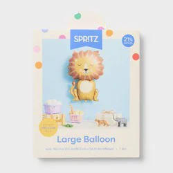 Large Lion Foil Balloon- Spritz™