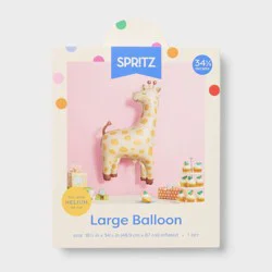 Large Giraffe Foil Balloon- Spritz™