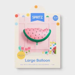 Large Watermelon Shaped Foil Balloon- Spritz™